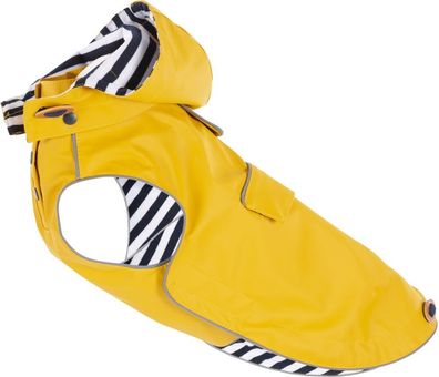 Trespaws Hund Seadog - Dog Raincoat Sunshine