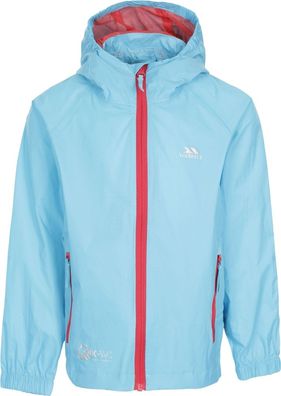 Trespass Kinder Regenjacke Qikpac Jacket - Unisex Kids Packaway Jacket Tp75 Aquatic