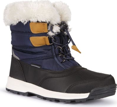 Trespass Kinder Winterschuhe Ratho - Youths W-Proof Snowboot Navy
