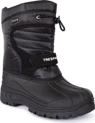 Trespass Kinder Winterschuhe Dodo - Unisex Youths Snow Boot Black X