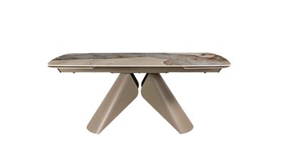 Ausziehbarer Esstisch 180/260×100, Keramikplatte