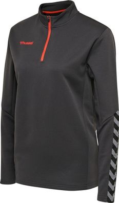 Hummel Damen Longsleeve Hmlauthentic Half Zip Sweatshirt Wo 204929