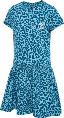 Hummel Kinder Kurzarm Kleid Hmlflowy Aop Dress S/S 219307