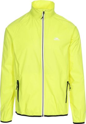 Trespass Regenjacke Retract - Male Active Packaway Jacket Hi Visibility Yellow