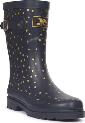 Trespass Damen Gummistiefel Celeste - Female Mid Height Welly Midnight