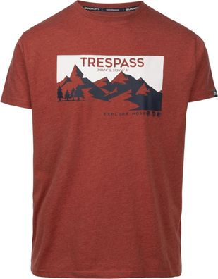 Trespass T-Shirt Nottaway Casual Printed Tshirt