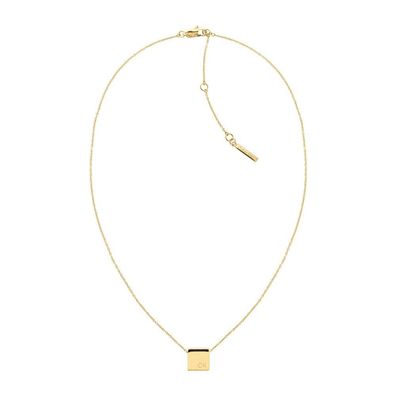 Calvin Klein - 35000248 - Halskette - Damen - gelbgold plattiert - 45 + 5cm