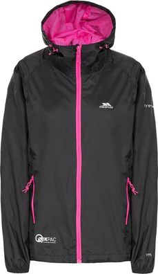 Trespass Damen Regenjacke Qikpac Female Jacket Tp75 Black