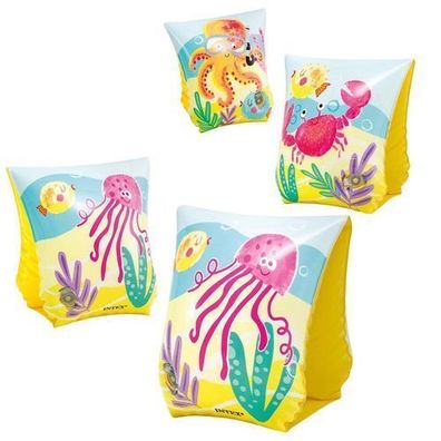 Schwimmflügel mit Oktopus-Motiv, 23 x 15 cm, INTEX 58652