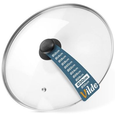 Glasdeckel 30 cm
