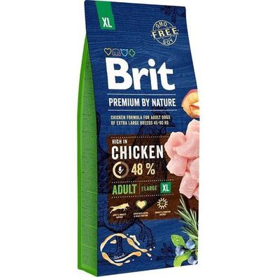 Brit Premium By Nature Adult XL 15kg