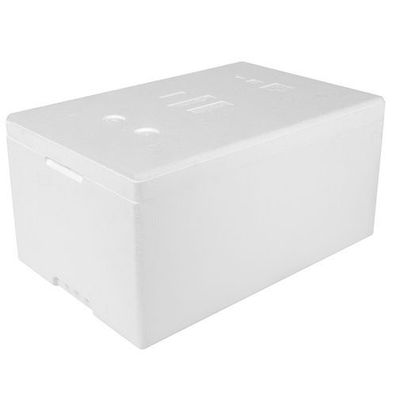 Termobox Styropor-Thermobox mit Deckel, PZH-Zertifikat, 580 x 380 x 285 mm, 32 l
