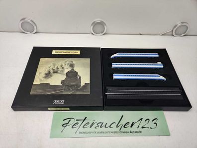 Altas Z Minitrans 3 Teiliger Triebzug Blau Standmodell / OVP