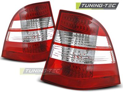LED Upgrade Design Rückleuchten passend für Mercedes Benz ML W163 98-05 rot/klar