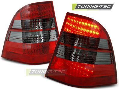 LED Upgrade Design Rückleuchten passend für Mercedes Benz ML W163 98-05 rot/rauch