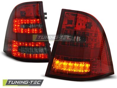 LED Upgrade Design Rückleuchten passend für Mercedes Benz ML W163 98-05 rot/rauch m