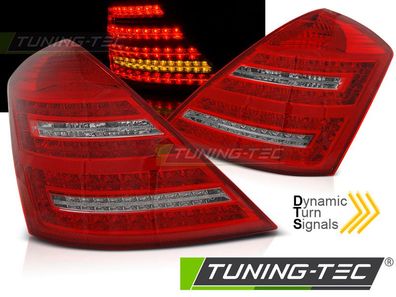LED Upgrade Design Rückleuchten passend für Mercedes Benz S-Klasse W221 05-09 rot/k