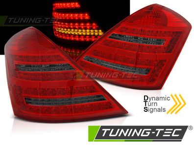 LED Upgrade Design Rückleuchten passend für Mercedes Benz S-Klasse W221 05-09 rot/r