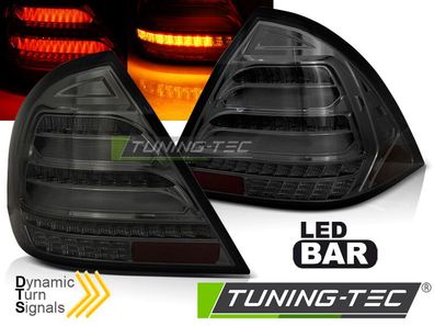 Voll LED Lightbar Design Rückleuchten passend für Mercedes Benz C-Klasse W203 00-04