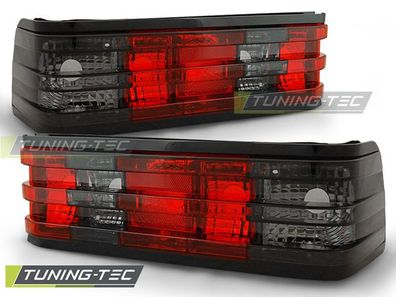 Upgrade Design Rückleuchten passend für Mercedes Benz 190 / W201 82-93 schwarz/rauc