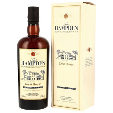 Hampden Great House Distillery Edition 2025 Single Jamaican Rum 0,7l Geschenk