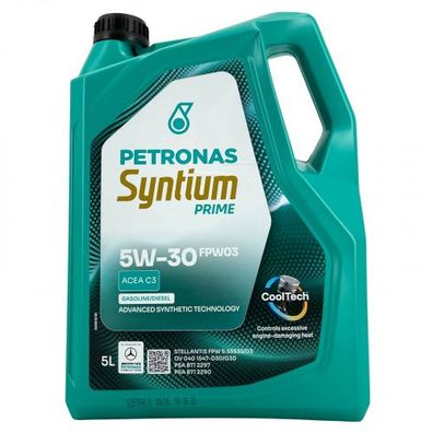 Petronas Syntium Prime FPW03 5W-30 5 Liter