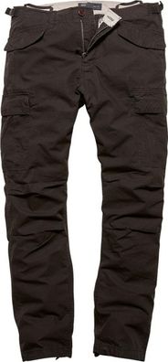 Vintage Industries Cargohose Miller M65 Pants Black