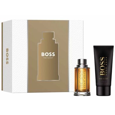 Hugo Boss The Scent Giftset EDT Spray 50ml + Showergel 100ml 150ml