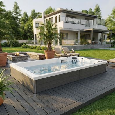 Wellis Elba Deluxe Swimspa 396 x 220 x 120 cm