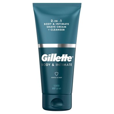 Körper- und Intimrasurcreme + Cleanser 2in1 177 ml