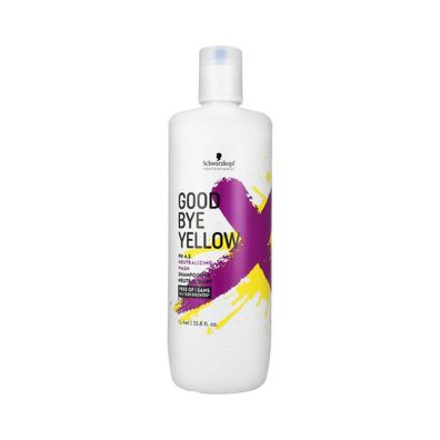 Schwarzkopf Professional Goodbye YELLOW Farbneutralisierendes Shampoo 1000 ml
