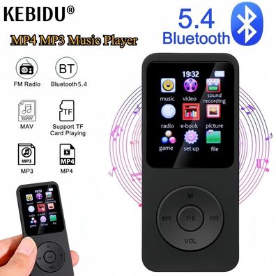 1,8 Zoll MP4 MP3-Player Eingebauter Lautsprecher FM-Radio E-Book TF-Aufnahme