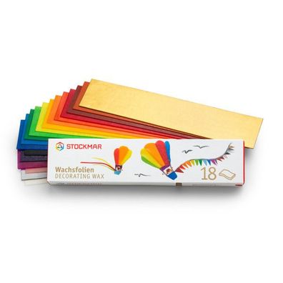 Stockmar Sortiment 18 Farben 200x40mm