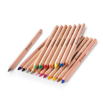 Stockmar Sortiment 3-eckig 18 Farben FSC® 100