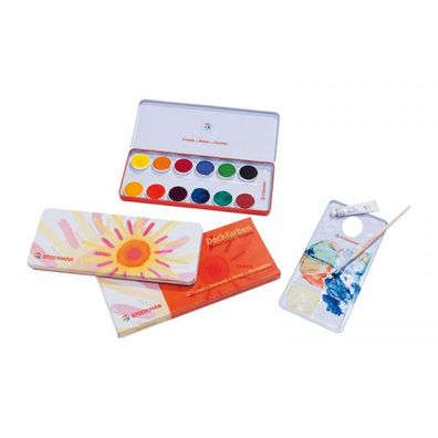 Stockmar Deckfarbenkasten 12 Farben FSC® 100