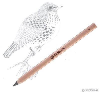 Stockmar Bleistift B 3-eckig 15 Stifte FSC® 100