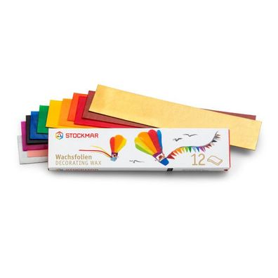 Stockmar Sortiment 12 Farben 200x40mm