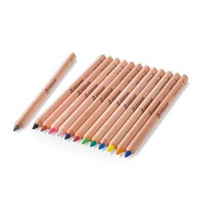 Stockmar Sortiment 3-eckig 12 Farben FSC® 100