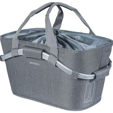 BASIL H.R.-Korb "Carry All Rear Basket M grey melee