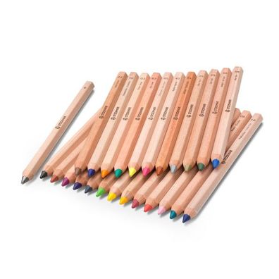 Stockmar Sortiment 6-eckig 24 Farben FSC® 100