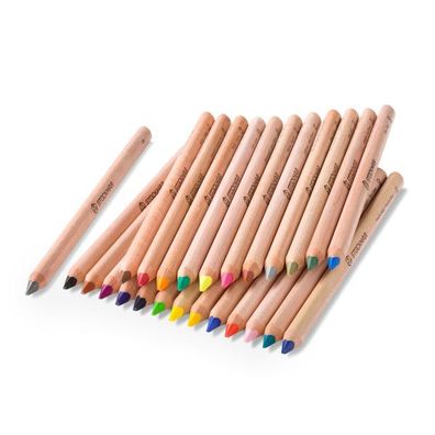 Stockmar Sortiment 3-eckig 24 Farben FSC® 100