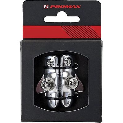 Bremsschuh Promax 55 C, Rennrad schraub, symm, silber 55mm, 1 Paar, für Alufelge,