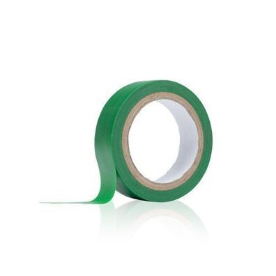 Rosfix Isolierband PVC Grün – 10 m x 16 mm | 0,13 mm Stärke, 80°C