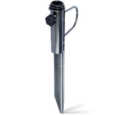Metallener Gartenschirmständer, 42,5 cm, zum Einschrauben