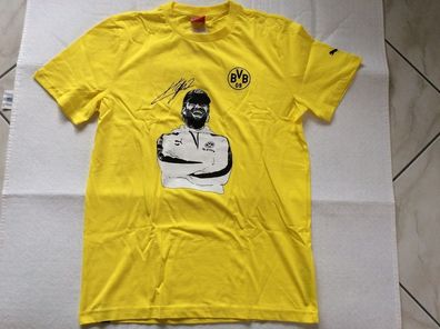 BVB Borussia Dortmund T-Shirt Jürgen Klopp Gr. M + XL