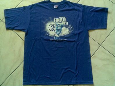 S04 FC Schalke 04 T-Shirt "DFB-Pokalfinale 2011 Gr. 128 - 3XL