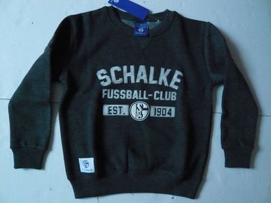 S04 FC Schalke 04 Kinder- Sweat-Shirt Gr. 128 - 176