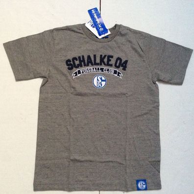 S04 FC Schalke 04 Kinder T-Shirt "Kids grau" neu!!
