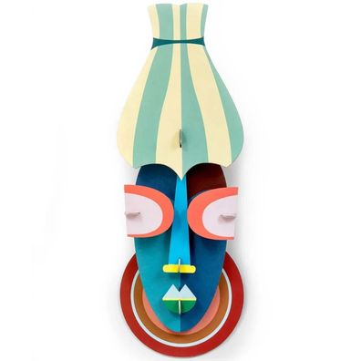 studio ROOF 3D Deko Maske Manhattan Pappe 50cm