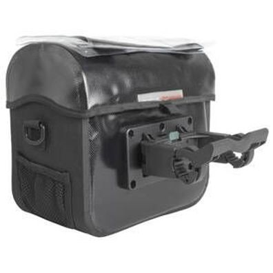 wasserdichte Lenkertasche "OTTAWA", mit Kartenhülle, schwarz